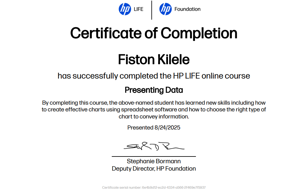 Machine Learning Certificate